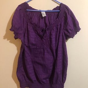 JMS Cotton short sleeved blouse